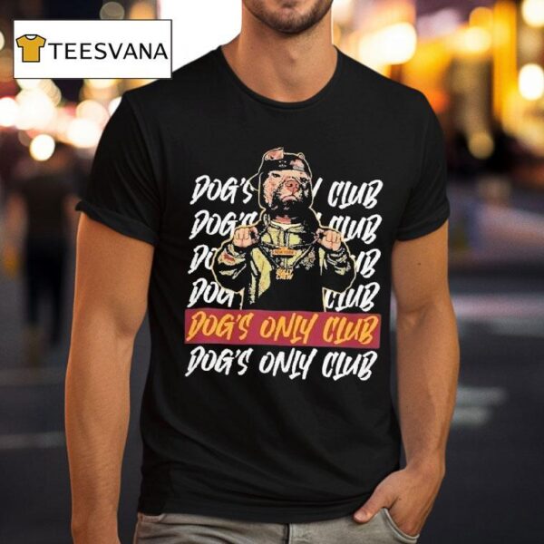 Dogs Only Club New York Bully Crew T Shirt