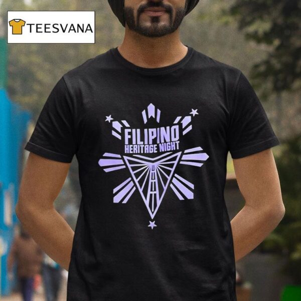 Filipino Heritage Night Golden State Valkyries Logo T Shirt