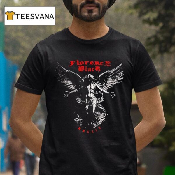 Florence Black Angel T Shirt