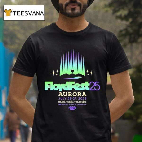 Floydfest Aurora Billboard T Shirt