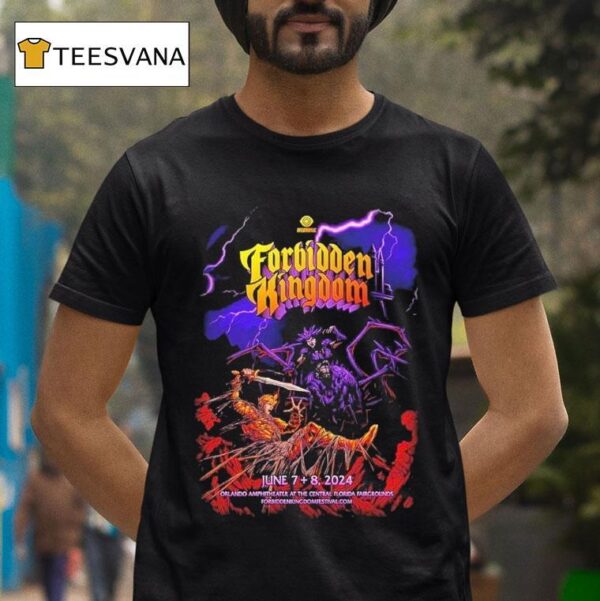 Forbidden Kingdom Spider Zone Orlando T Shirt