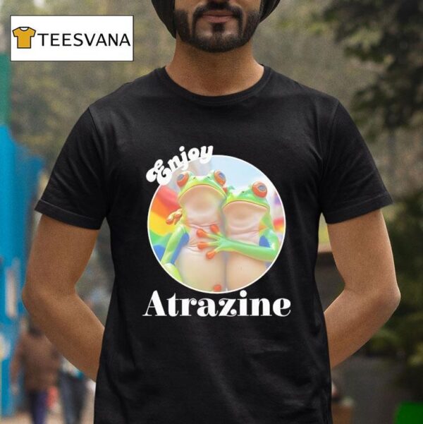 Frog Couple Enjoy Atrazine T Shirt