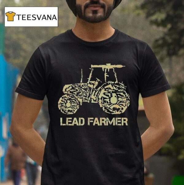 Fullmag Lead Farmer Tractor T Shirt