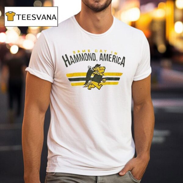 Game Day In Hammond America T Shirt
