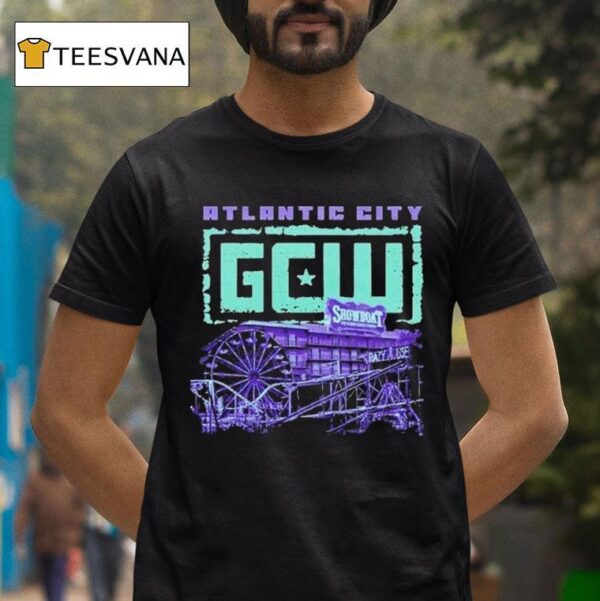 Gcw Game Changer Wrestling Atlantic City T Shirt
