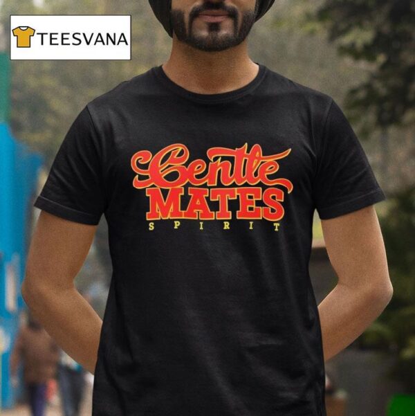 Gentle Mates Spirit Noir Logo T Shirt
