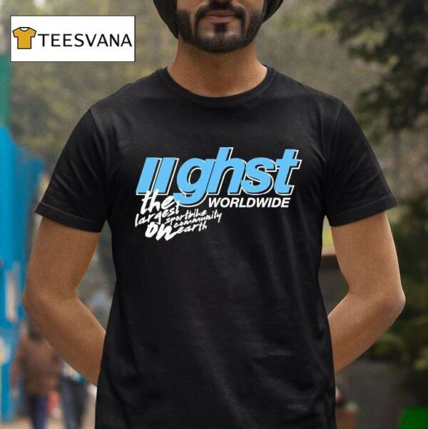 Ghost Racing Ghost The Largest Sportbike Community On Earth Worldwide T Shirt