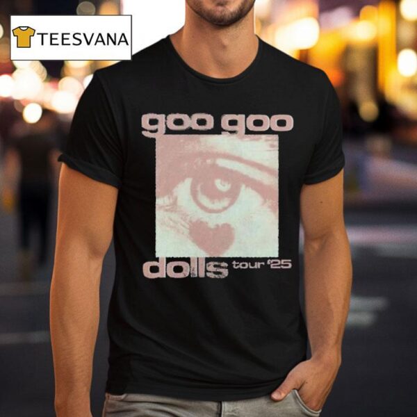 Goo Goo Dolls Eye Dateback Faded Tour T Shirt