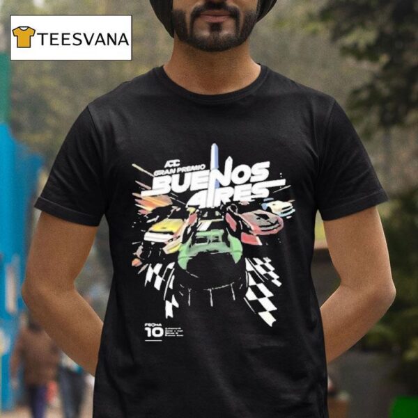 Gran Premio Buenos Aires Turismo Carretera August At Autodromo Oscar Y Juan Galvez Round T Shirt