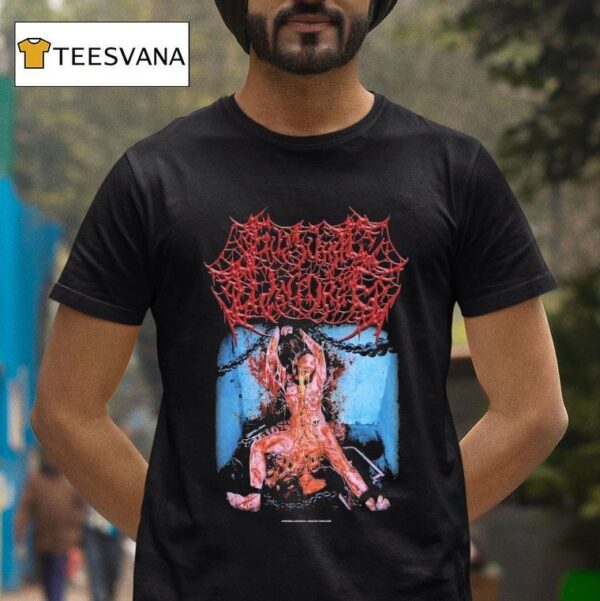 Guttural Disgorge First Degree Murder T Shirt