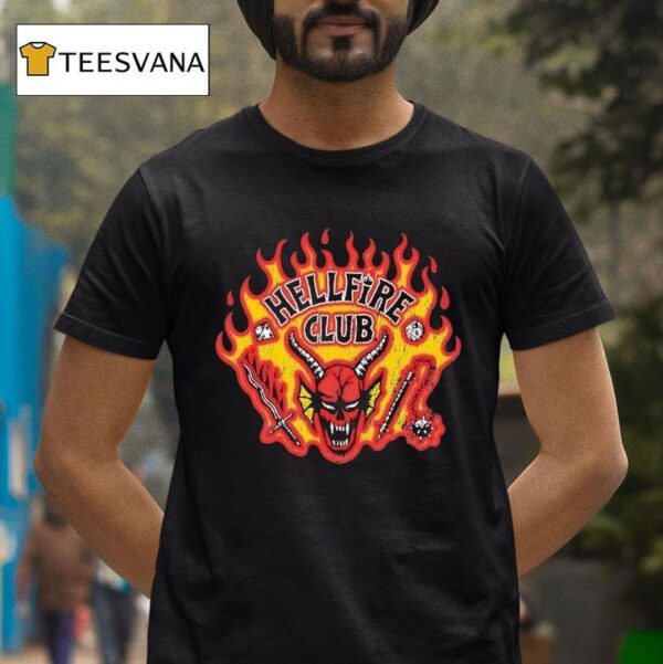 Hellfire Club Horned Devil T Shirt