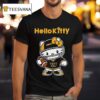 Hello Kitty X Washington Commanders Cat Nfl Fan T Shirt