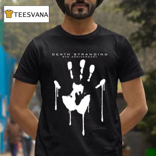 Hideo Kojima Death Stranding Th Anniversary Hand T Shirt