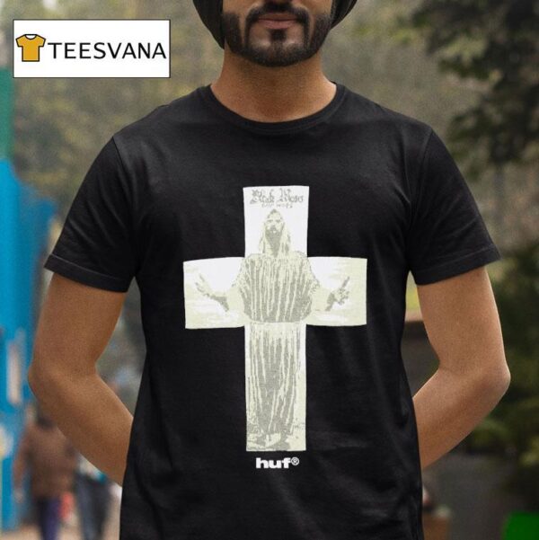 Huf Isaac Hayes Black Moses Kni T Shirt