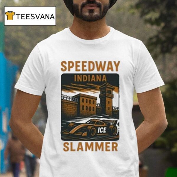 Indiana Ice Speedway Slammer T Shirt