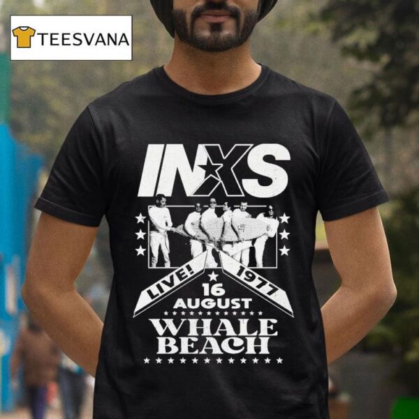 Inxs Whale Beach Live Flyer T Shirt