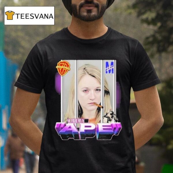 Jail Princess April Imholte Ape T Shirt