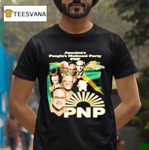 Jamaica S People S National Party Pnp Supporter Novelty T Shirt