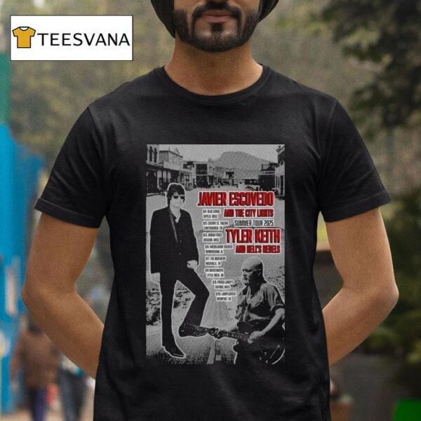 Javier Escovedo And The City Lights Summer Tour T Shirt