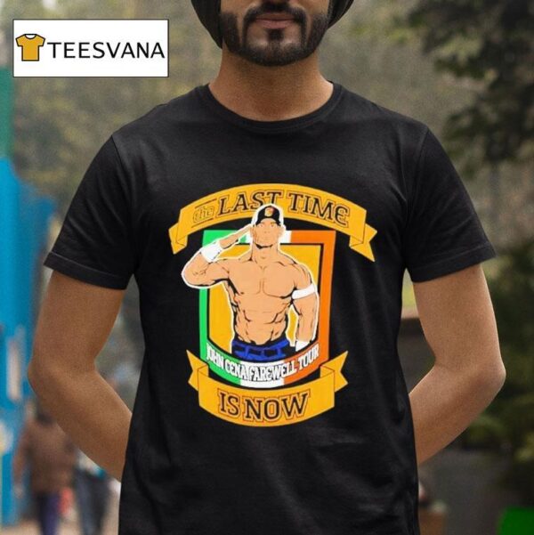 John Cena Farewell Tour The Last Time Is Now Dublin T Shirt