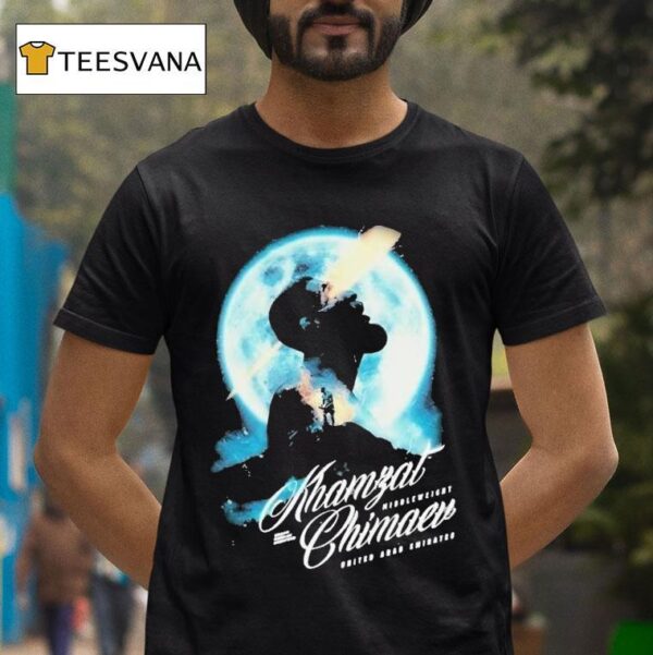 Khamzat Chimaev Ufc Middleweight Moon T Shirt