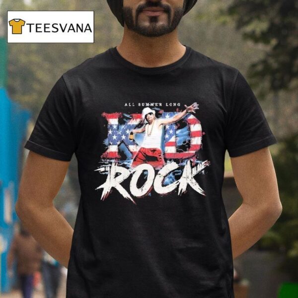 Kid Rock All Summer Long Rwb T Shirt
