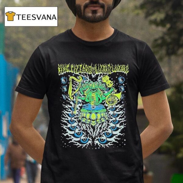 King Gizzard And The Lizard Wizard Summer Tour Orchestra And Rock And Roll T Shirt