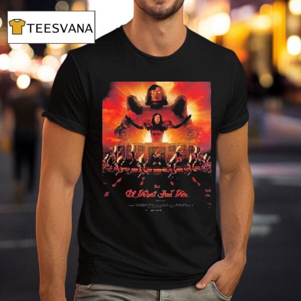 Lady Gaga The Mayhem Ball The Art Of Personal Chaos Act Of Velvet And Vice T Shirt