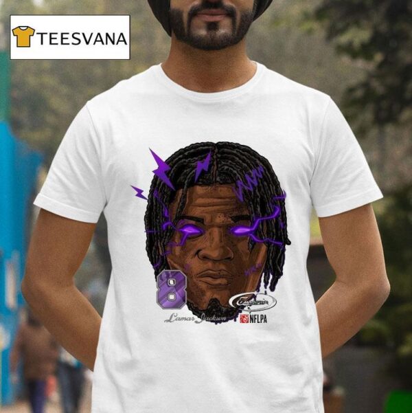 Lamar Jackson Fat Head Nflpa Planet Euphoria T Shirt