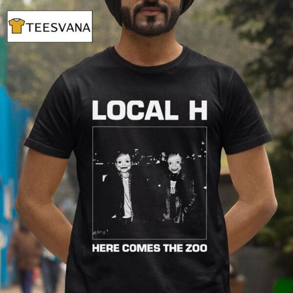 Local H Here Comes The Zoo Dummy Heads T Shirt