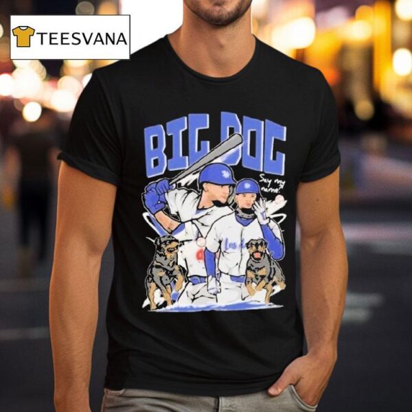 Los Angeles Dodgers The Big Dog T Shirt