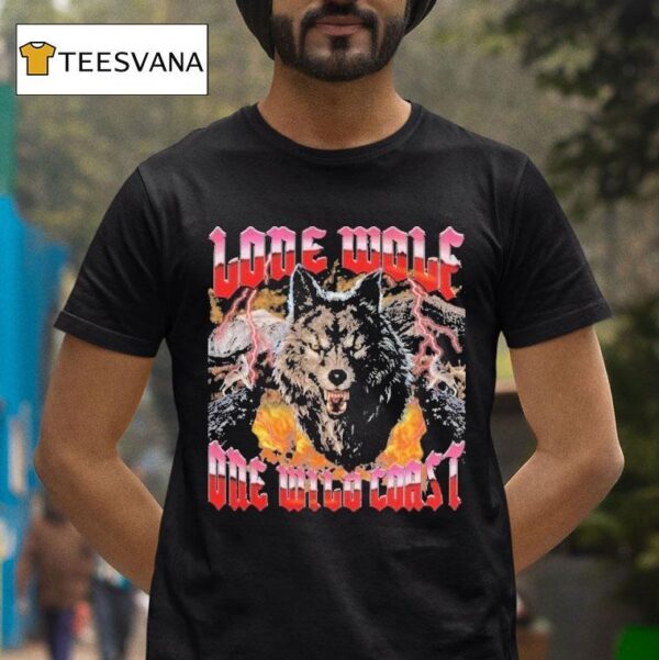 Love Wolf One Wild Coast A Howling Good Time With A S T Shirt