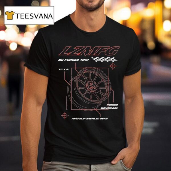 Lzmfg X Bc Forged Anti Slip Knurled Bead Collab T Shirt
