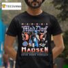 Maddux Mad Dog Madsen Boise State Broncos T Shirt