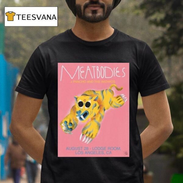 Meatbodies Lodge Room In Los Angeles Ca T Shirt