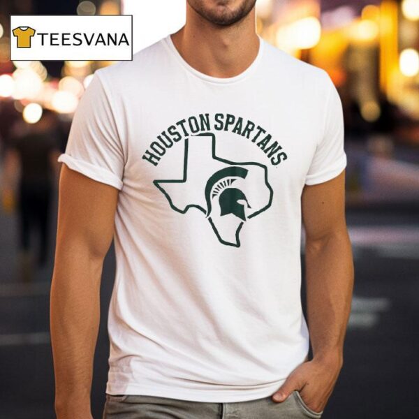 Michigan State Houston Spartans T Shirt