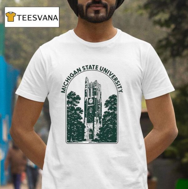 Michigan State University Beaumont Tower T Shirt