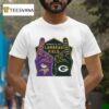 Minnesota Vikings Vs Green Bay Packers Lambeau Field T Shirt