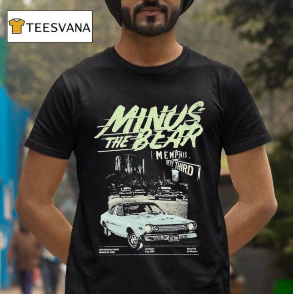 Minus The Bear Memphis Rd T Shirt