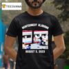 Montgomery Alabama Boat Fight Riverboat Brawl Chair August Chair T Shirt