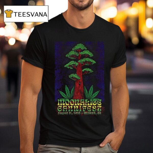 Moonalice At Cannifest On Aug Tree T Shirt