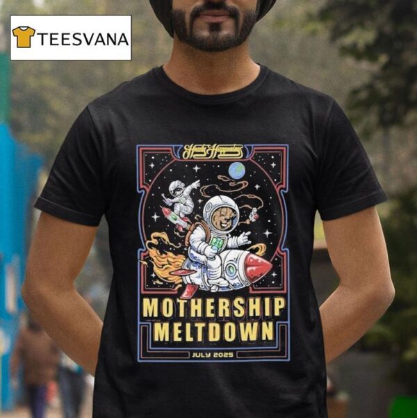 Mothership Glass Meltdown Heady Happening T Shirt