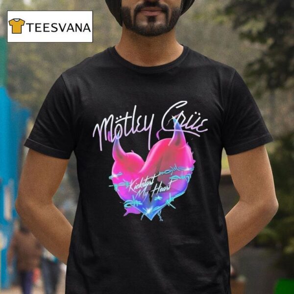 Motley Crue Kickstart My Hear T Shirt