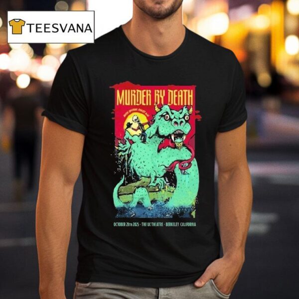 Murder By Death Oct The Uc Theatre Berkeley Ca Tour T Shirt