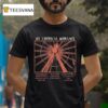 My Chemical Romance Bullets Tracklish T Shirt