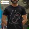 New York Mets Polar Bear Chancla Neon T Shirt