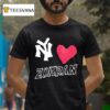 Ny Love Zohran Mamdani New York T Shirt