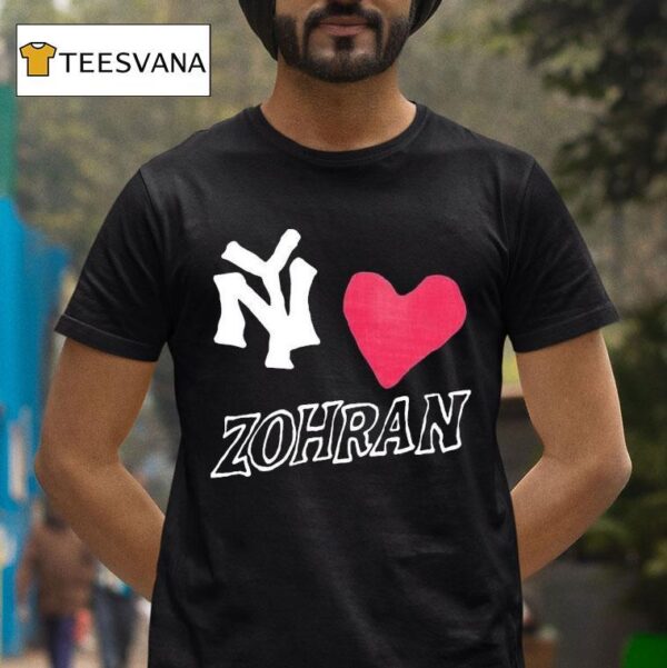 Ny Love Zohran Mamdani New York T Shirt