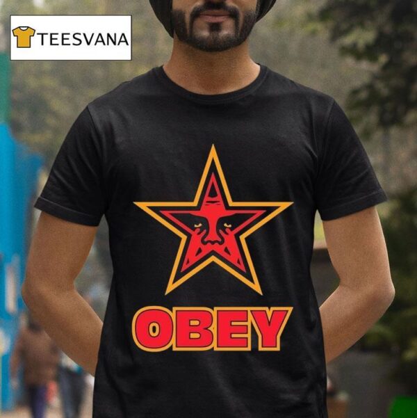 Obey Star T Shirt