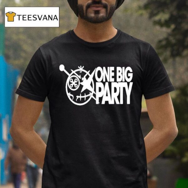 One Big Party Logo T Shirt